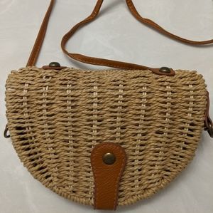 Mali & Lili Wicker Purse